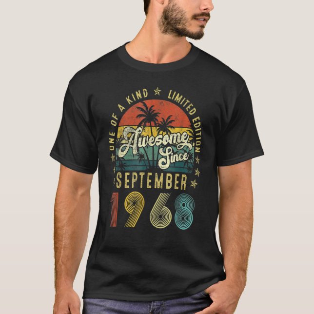 Camiseta 54° cumpleaños de 54 años de edad increíble desde  (Anverso)