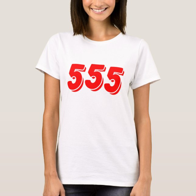 CAMISETA 555 (Anverso)