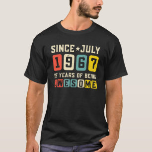Camiseta 55.ª festividad desde la época de julio de 1967