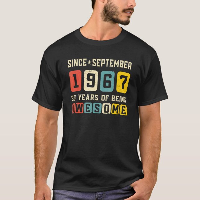 Camiseta 55.ª festividad desde septiembre de 1967 (Anverso)