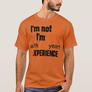 Camiseta 55.º cumpleaños 1