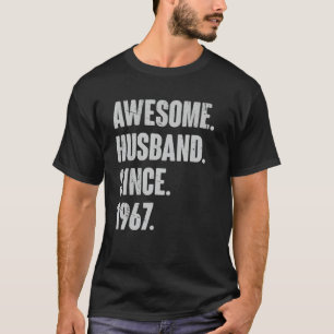 Camiseta 55 Aniversario Boda De Su Impresionante Esposo