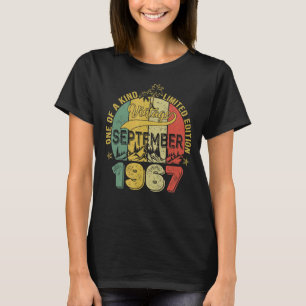 Camiseta 55 años de edad, 55 años, maravilloso desde septie