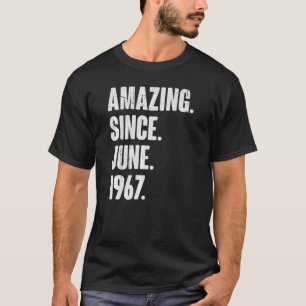 Camiseta 55 años de edad, 55 años, un cumpleaños increíble 