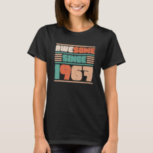 Camiseta 55 años de edad increíble desde 1967