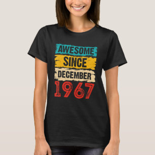 Camiseta 55 años de edad increíble desde diciembre