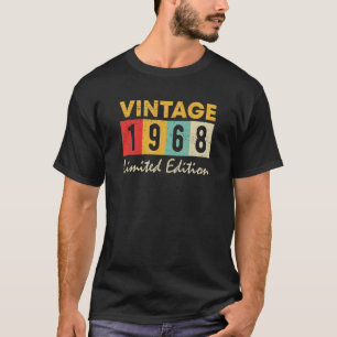 Camiseta 55 años Vintage 1968 55º cumpleaños