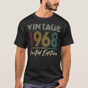 Camiseta 55 años Vintage 1968 55º cumpleaños
