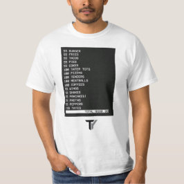 Camiseta 55 Burgers 55 Fries Joke T-Shirt