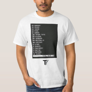 Camiseta 55 Burgers 55 Fries Joke T-Shirt