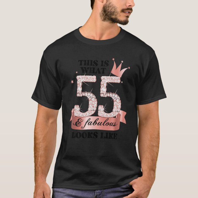 Camiseta 55 & Fabulous I Rose And White Party Group Candid  (Anverso)