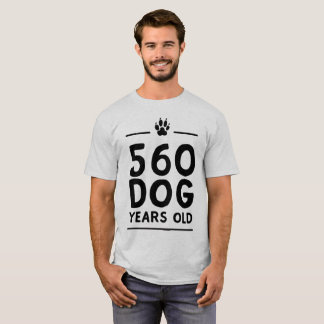 Camiseta 560 años del perro de viejo