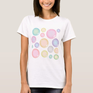 Camiseta 5640Burbujas coloreadas