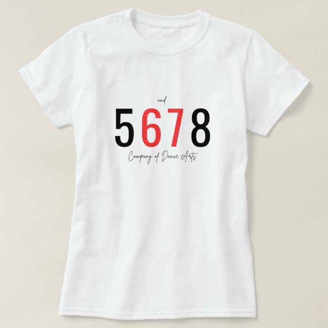 CAMISETA 5678 (Diseño del anverso)