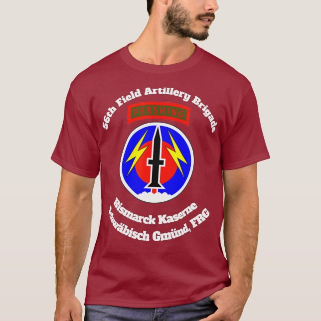 Camiseta 56.º Bde Bismarck Kaserne Schwaebisch Gmuend (Anverso)