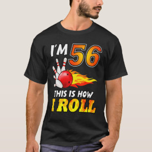 Camiseta 56.º Bote De Cumpleaños Así Es Como Me Vuelo 56 Añ