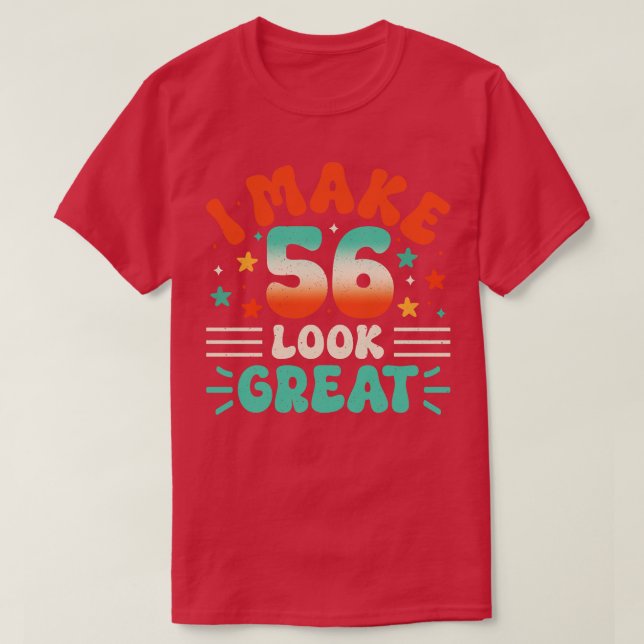 Camiseta 56.º cumpleaños 1 (Diseño del anverso)