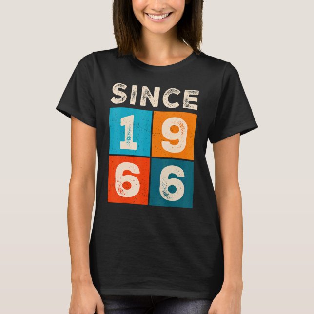 Camiseta 56.º cumpleaños desde 1966 (Anverso)
