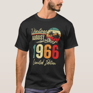 Camiseta 56 Agosto 1966 56º cumpleaños