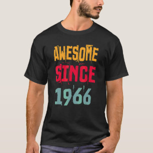 Camiseta 56 años de edad increíble desde 1966 56º cumpleaño