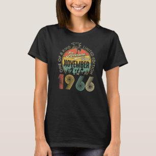 Camiseta 56 años de edad increíble desde noviembre de 1966 