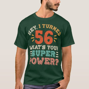 Camiseta 56 cumpleaños