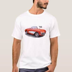 Camiseta 56 de Chevrolet Corvette Vette 1956 '