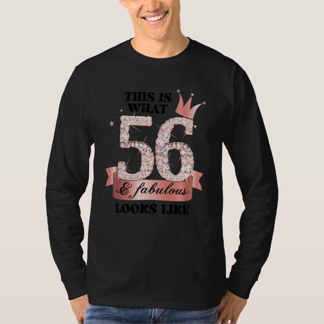 Camiseta 56 & Fabulous I Rose And White Party Group Candid  (Anverso)
