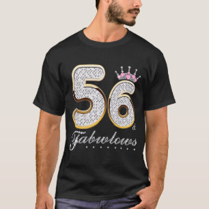 Camiseta 56 y fabuloso Diamante C de 56 años de edad