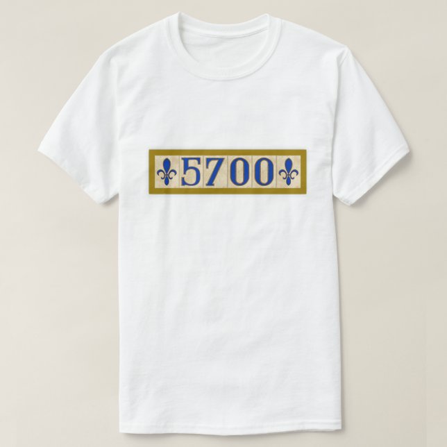Camiseta 5700 alumnos de Kennedy (Diseño del anverso)