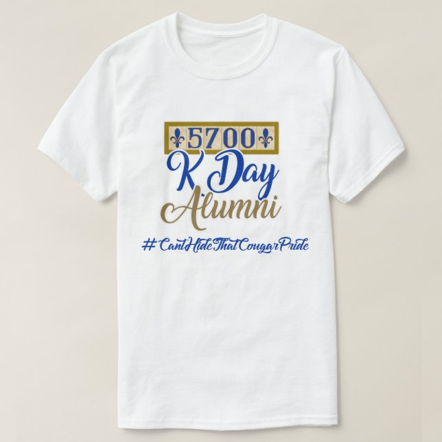 Camiseta 5700 alumnos de Kennedy (Diseño del anverso)