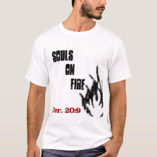 Camiseta 57781_EPS, almas      en           el fuego, Jer.