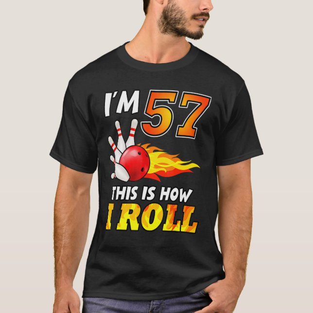 Camiseta 57.º Bote De Cumpleaños Así Es Como Pavo 57 Años (Anverso)
