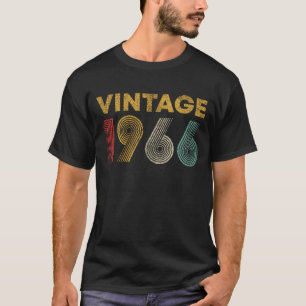 Camiseta 57.º regalo de cumpleaños Vintage 1966 57 años de
