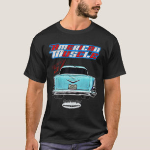 Camiseta 57.1957 Hotel Belair Bel Air American Muscle Car