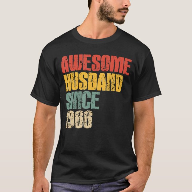 Camiseta 57 años de Boda para él maravilloso Husb (Anverso)