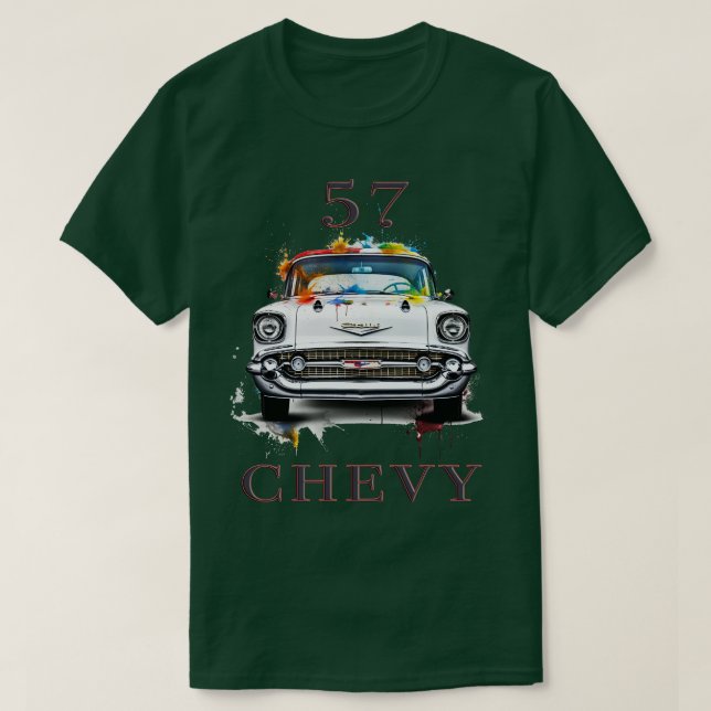 Camiseta 57 Chevy (Diseño del anverso)