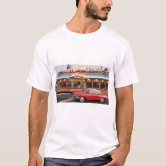 Camiseta 57 Chevy frente a Coney Island, al estilo de los a