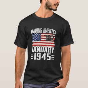 Camiseta 58 Aniversario Enero 1964 Bandera Estadounidense 5
