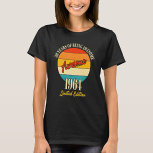 Camiseta 58 Años De Impresionante 1964 58º Cumpleaños