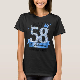 Camiseta 58 y Fabuloso Grupo Fiesta Blanco Azul Candid Phot