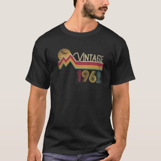 Camiseta 59.º Cumpleaños 1962 59 Años Retro Estílico