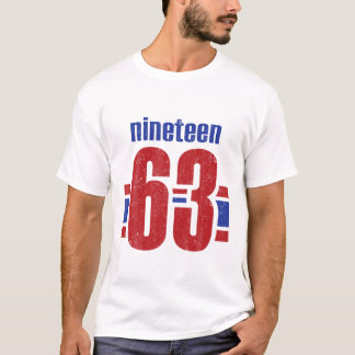 Camiseta 59 Años Nacido En 1963 Vintage Ninen 63 59Th Bir
