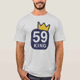 Camiseta 59 rey T-Shirt (ceniza)
