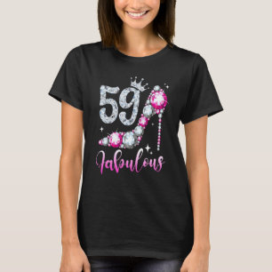 Camiseta 59 Y Fabuloso Crow De Zapatos De Agujero De 59 Año