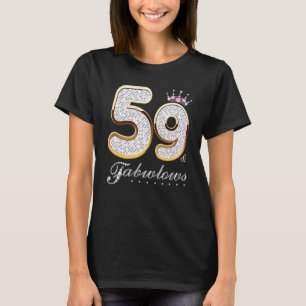 Camiseta 59 y fabuloso Diamante C de 59 años de edad