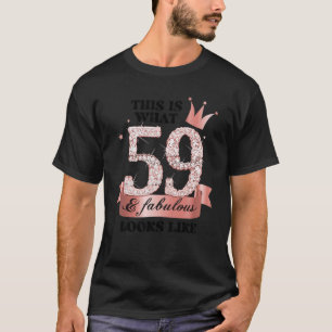 Camiseta 59 Y Fabuloso Grupo Rosa Y Fiesta Blanco Canso