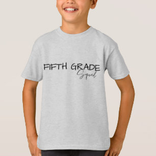 Camiseta 5.ª escuela de la tripulación de un estudiante de