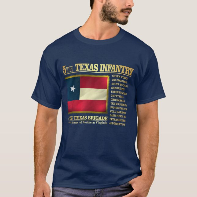 Camiseta 5.ª Infantería de Texas (BA2) (Anverso)