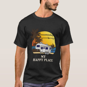 Camiseta 5.ª Rueda Mi Feliz Lugar Camper 5R